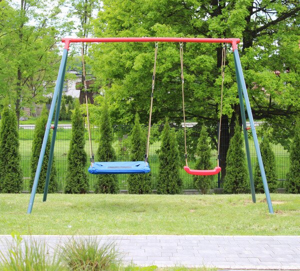 Záhradná hojdačka pre deti FUN DUO viacfarebná KRE1128
