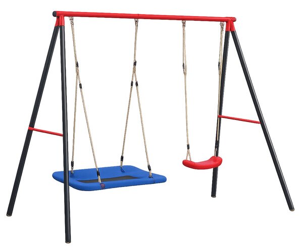 Záhradná hojdačka pre deti FUN DUO viacfarebná KRE1128