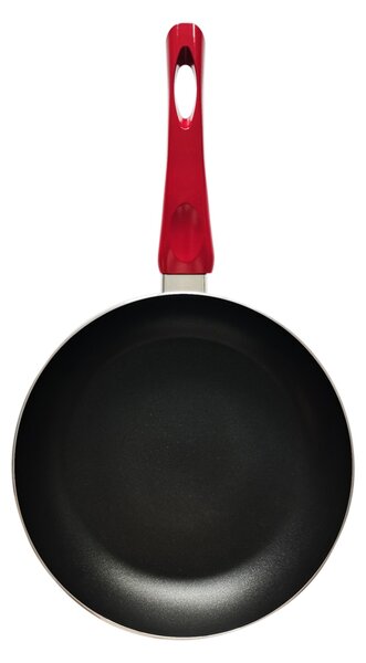 Panvica KITCHISIMO Rosso 28cm nepriľnavý povrch