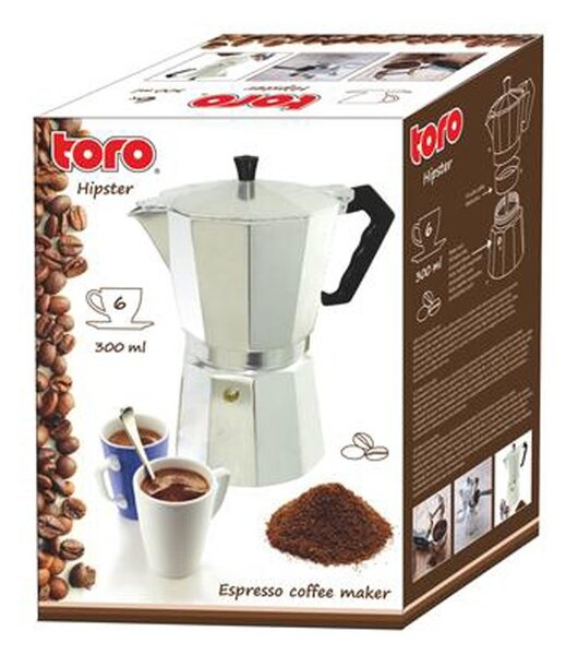 KÁVOVAR TORO HIPSTER 6 ŠÁLOK