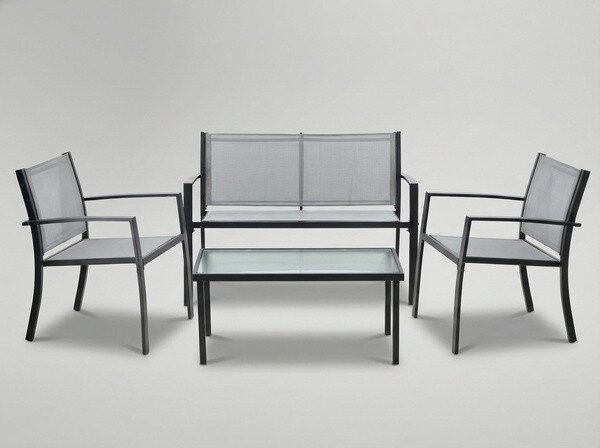 Set záhradného nábytku SYLORA sivý ANH0846