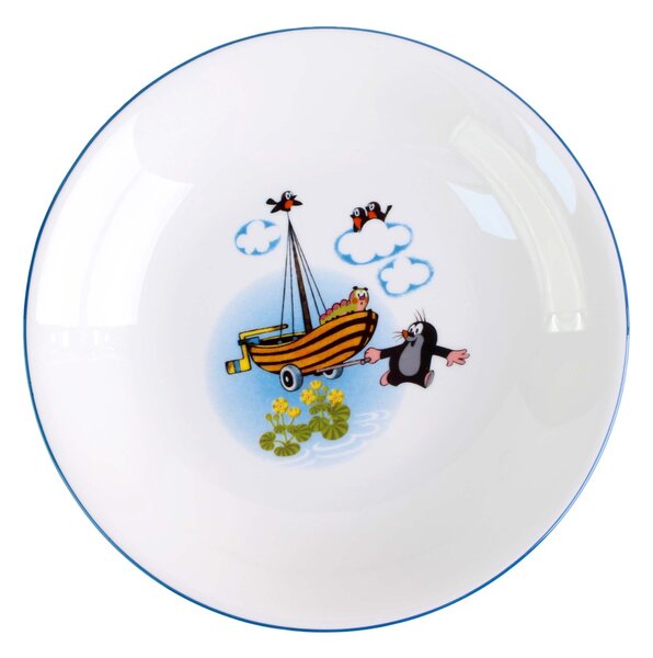 Porcelánový hlboký tanier THUN 20cm krtko MIX motívov