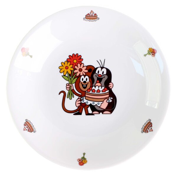 Porcelánový hlboký tanier THUN 20cm krtko MIX motívov