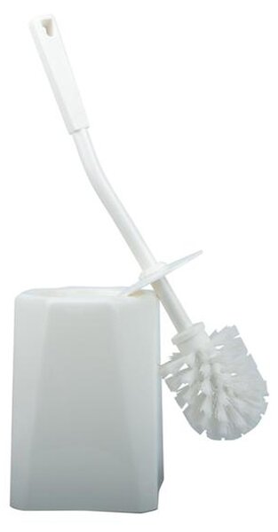 WC set - štetka s miskou, biela
