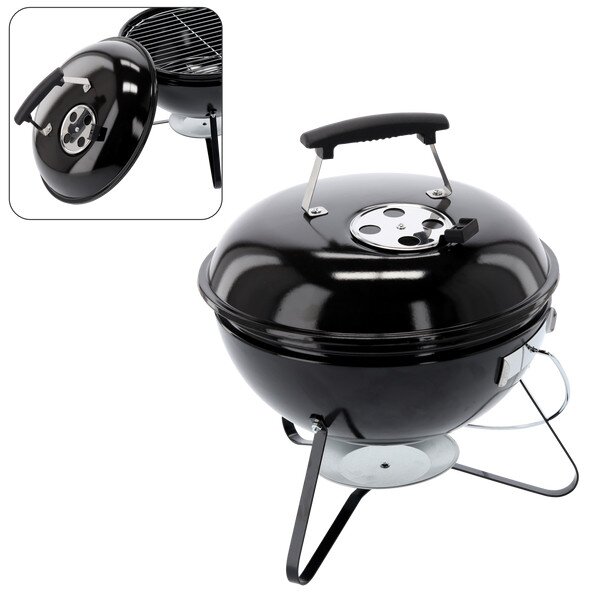 Záhradný gril APEX čierny BBQ0100