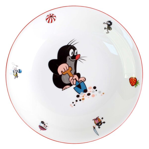 Porcelánový hlboký tanier THUN 20cm krtko MIX motívov