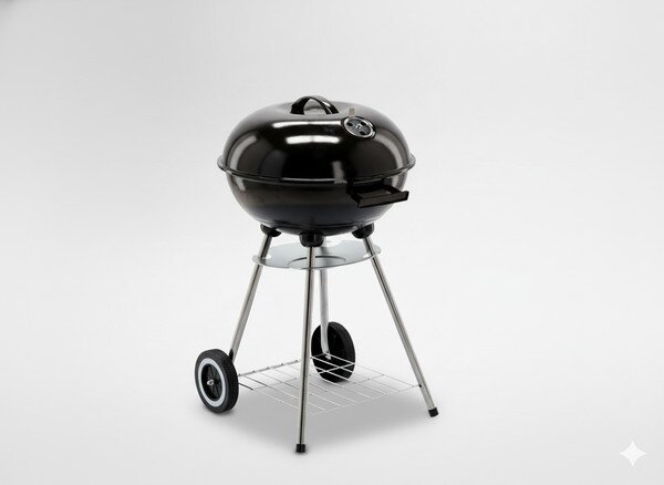 Záhradný gril EMBER čierny BBQ5290