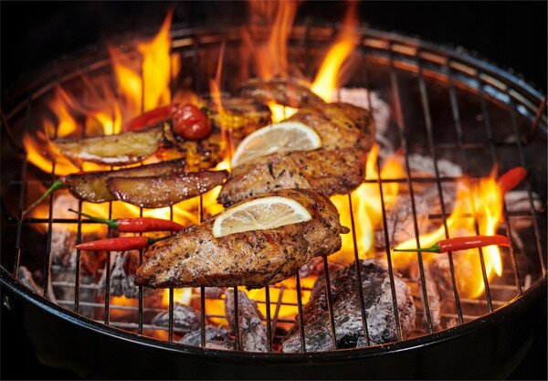 Záhradný gril EMBER čierny BBQ5290