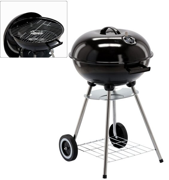Záhradný gril EMBER čierny BBQ5290