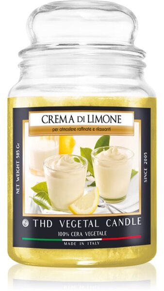 THD Italian Luxury Crema Di Limone vonná sviečka 600 g
