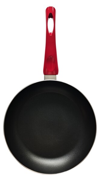 Panvica KITCHISIMO Rosso 24cm nepriľnavý povrch