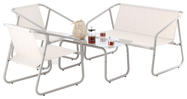 Set záhradného nábytku KAVEL béžový ANH3811