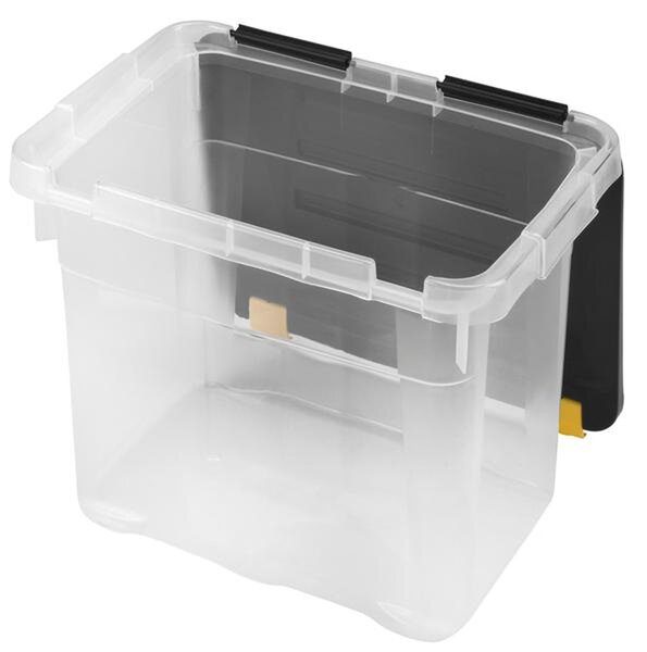 Plastový úložný box s vekom Heidrun One 18 l