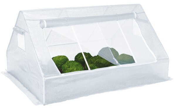 Záhradný fóliovník CLEAR biely 180x140x94 cm TUN0773