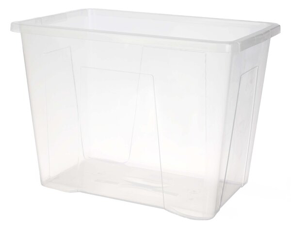 Plastový úložný box s vekom Heidrun Quasar 80 l
