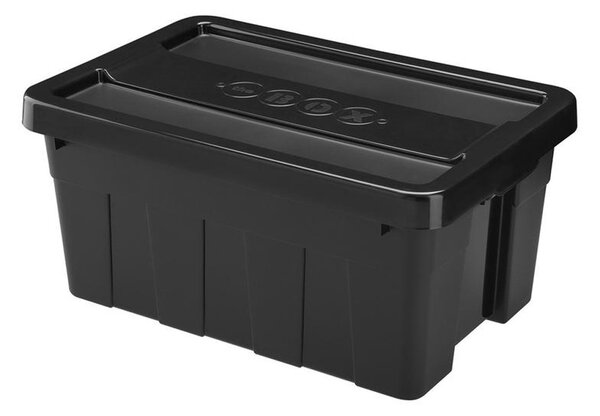 Plastový úložný box s vekom HEIDRUN 20l