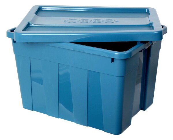 Plastový úložný box s vekom HEIDRUN 65l
