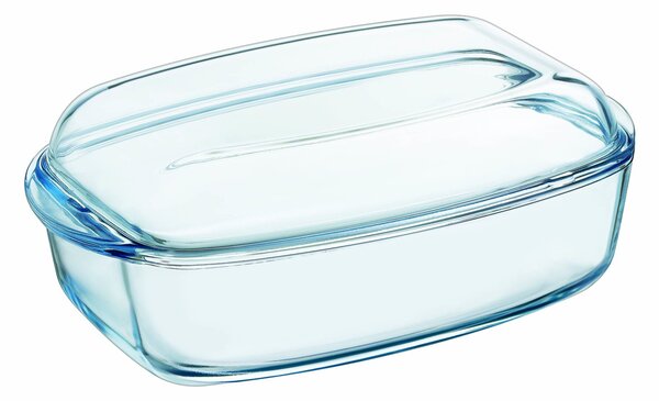 Sklenená zapekacia misa PYREX s vekom 33x20cm/4,5l