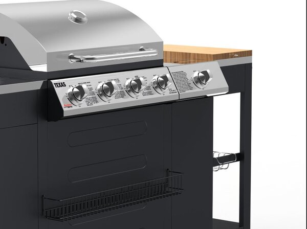 Veľká luxusná záhradná kuchyňa s plynovým grilom Avenberg TEXAS