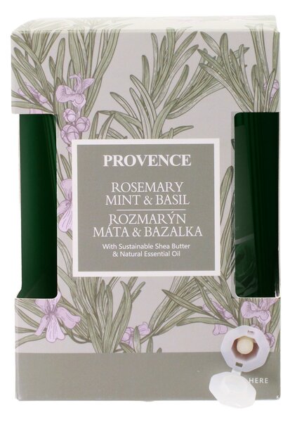 Vonná sviečka v skle PROVENCE 30 hodín rozmarín, mäta, bazalka