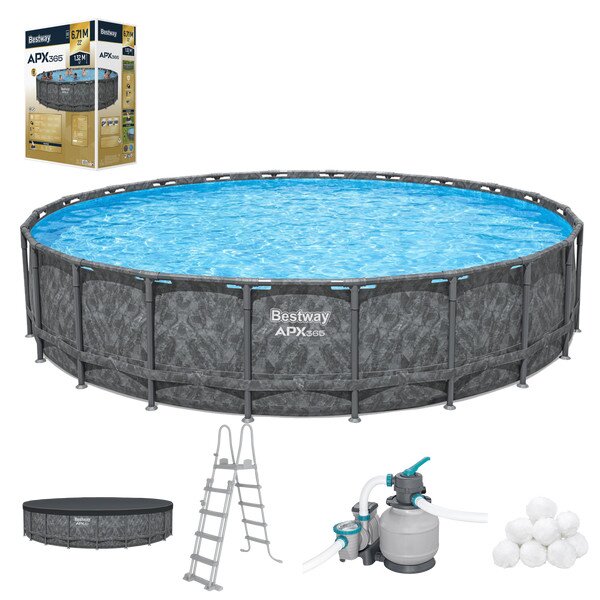 Bazén Bestway Steel Pro Max BES561JZ s príslušenstvom 671x132x671 cm