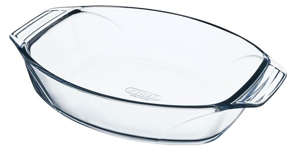 Sklenený pekáč s uchami PYREX 38x27cm/4l., borosilikát