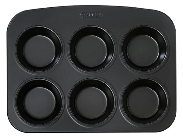 PYREX forma na muffiny 6 kusov ?6x3,5CM