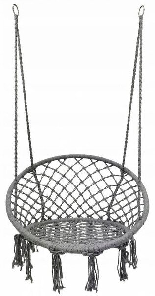 Závesné kreslo BOHO sivé HAM2696S