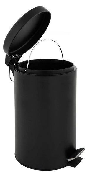 Nášľapný kôš na odpadky TORO 12l čierny