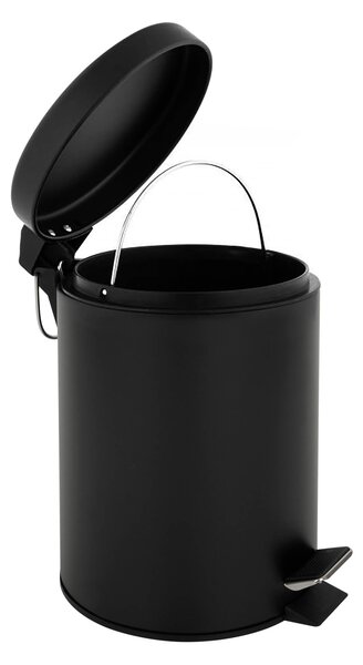 Nášľapný kôš na odpadky TORO 5l čierny
