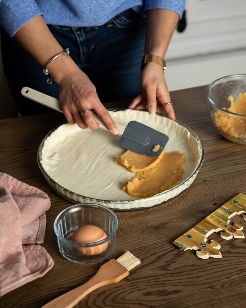 Sklenená zapekacia forma na koláč PYREX 31cm, borosilikát