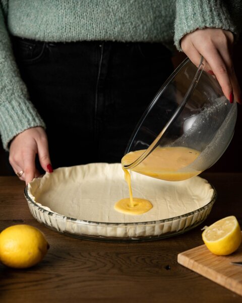 Sklenená zapekacia forma na koláč PYREX 31cm, borosilikát