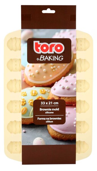 Silikónová forma na čokoládu TORO 24ks vajíčka
