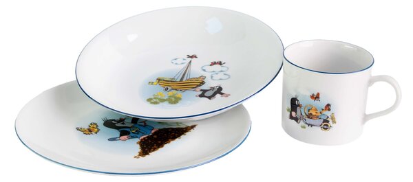 Porcelánová jedálenská súprava THUN krtko 3ks