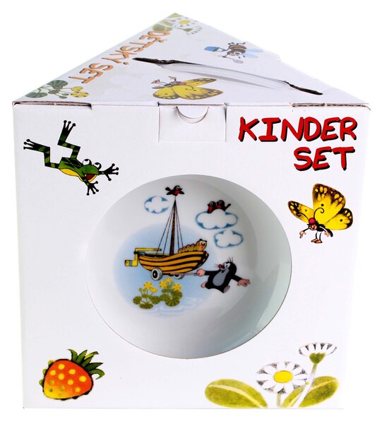 Porcelánová jedálenská súprava THUN krtko 3ks