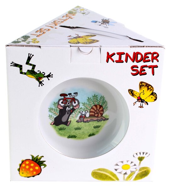 Porcelánová jedálenská súprava THUN krtko 3ks