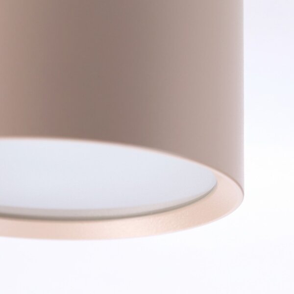 BRILAGI - Kúpeľňové bodové svietidlo SMOOTH 1xGX53/15W/230V 60x82 mm béžová IP54