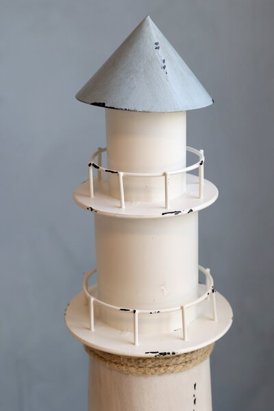 Svietiaca dekorácia LED Lighthouse 61 cm