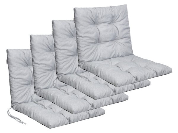 Set záhradného nábytku PLATINUM sivý / popolový