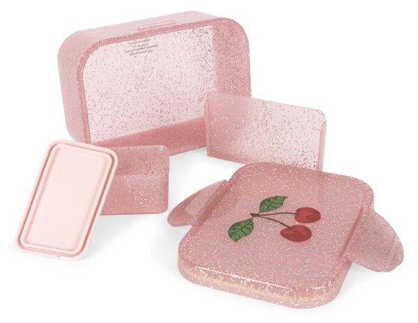 Desiatový box Cherry Glitter