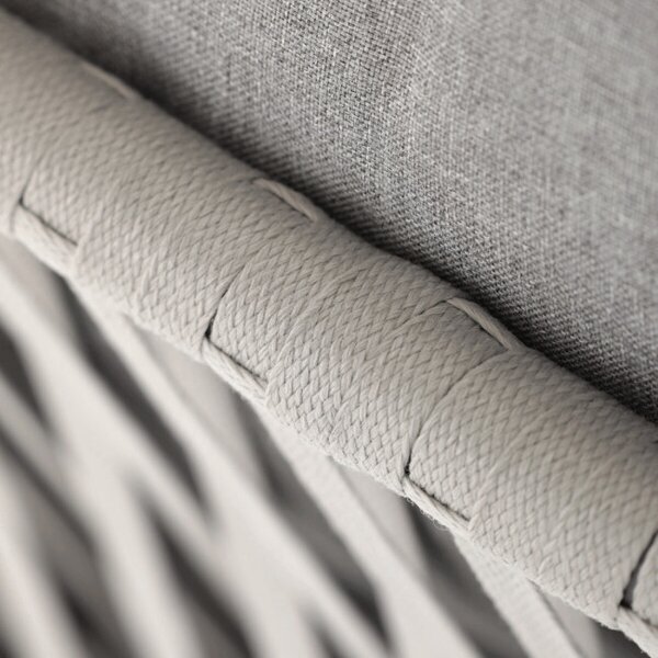 Záhradná stolička sivá AZC-S1430 GREY