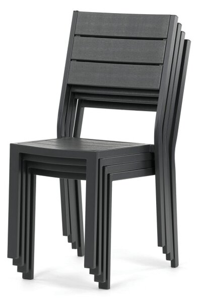 Set záhradného nábytku sivý AZS-B1656 GREY