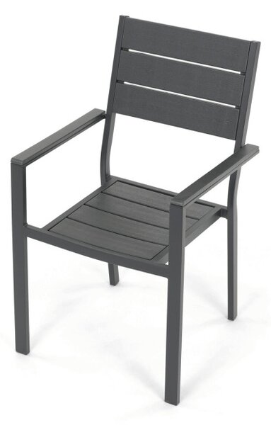 Set záhradného nábytku sivý AZS-B1656 GREY