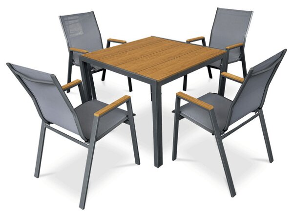 Záhradný stôl hnedý AZT-S1209 OAK