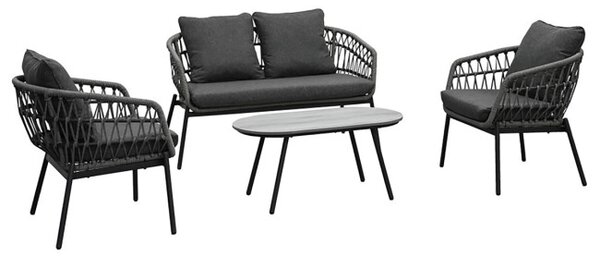 Set záhradného nábytku sivý AZ-L1880 GREY