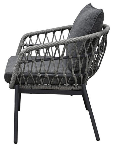 Set záhradného nábytku sivý AZ-L1880 GREY