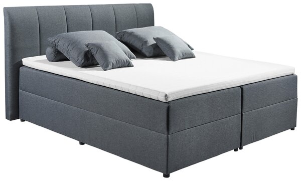BOXSPRINGOVÁ POSTEĽ, 180/200 cm, antracitová MID.YOU - Postele, Online Only