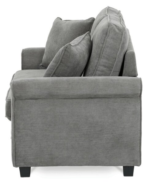 Trojmiestna rozkladacia sedačka, sivá ASB-4170 GREY2