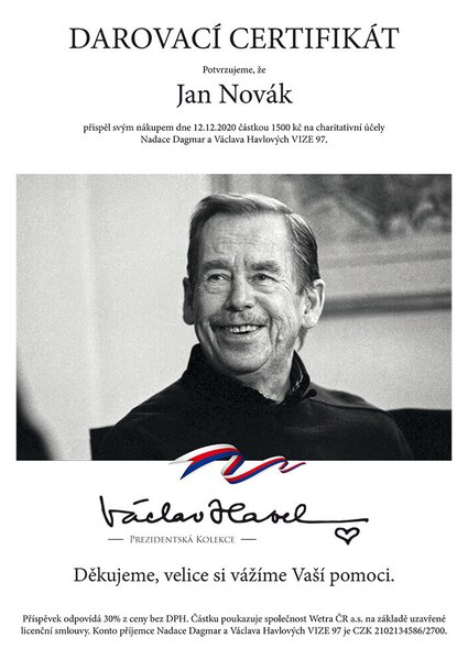 Kolekce Václava Havla Kartotéka Romulus Václav Havel - Prezidentská kolekcia