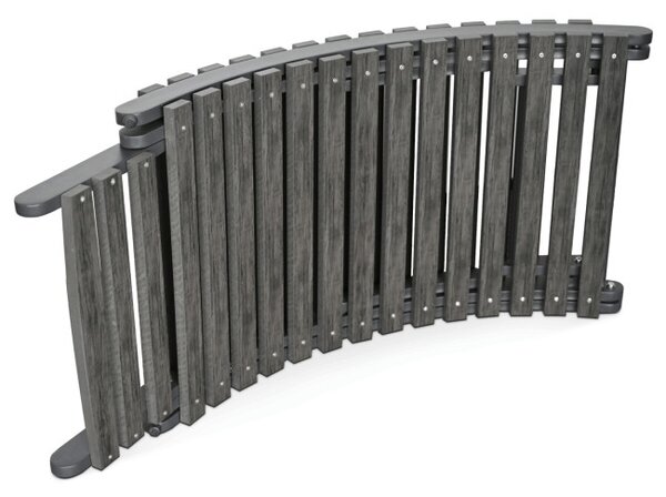 Lehátko LINEAR sivé AZL-L1301 GREY